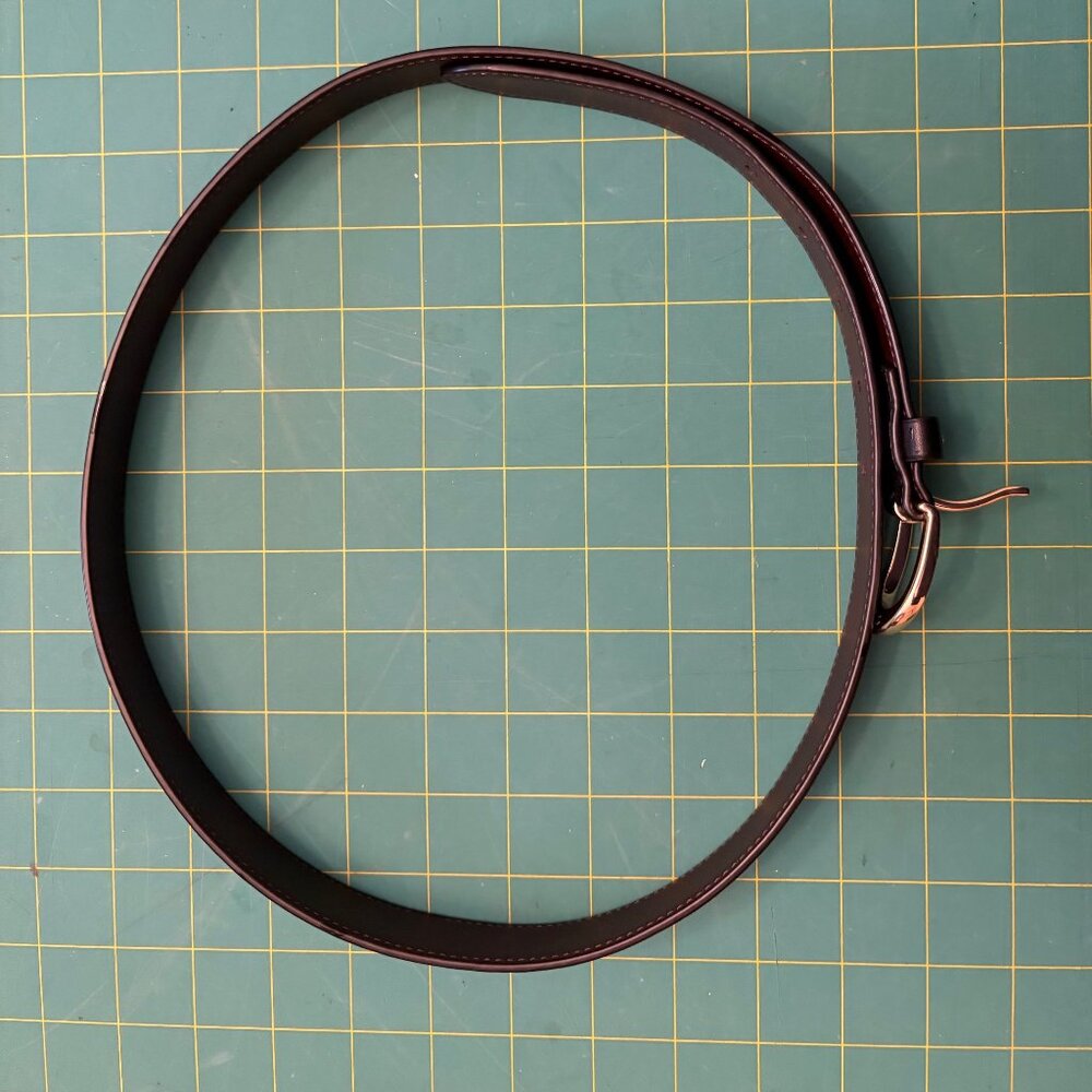 Coach Belt Black - 38" (#F78180 IMC1A)